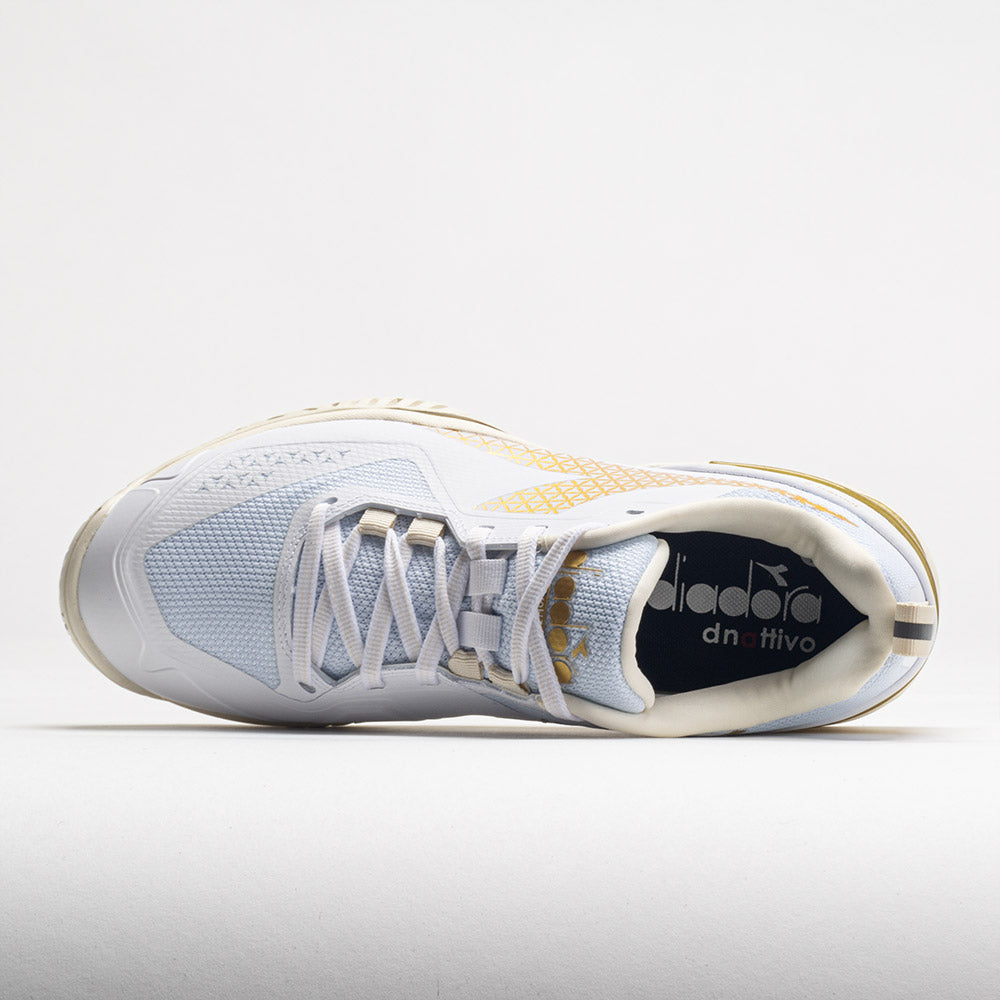 Diadora Blushield Torneo 2 AG Women's White/Gold