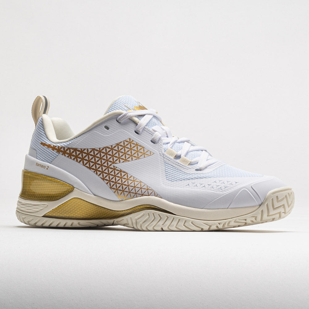 Diadora Blushield Torneo 2 AG Women's White/Gold