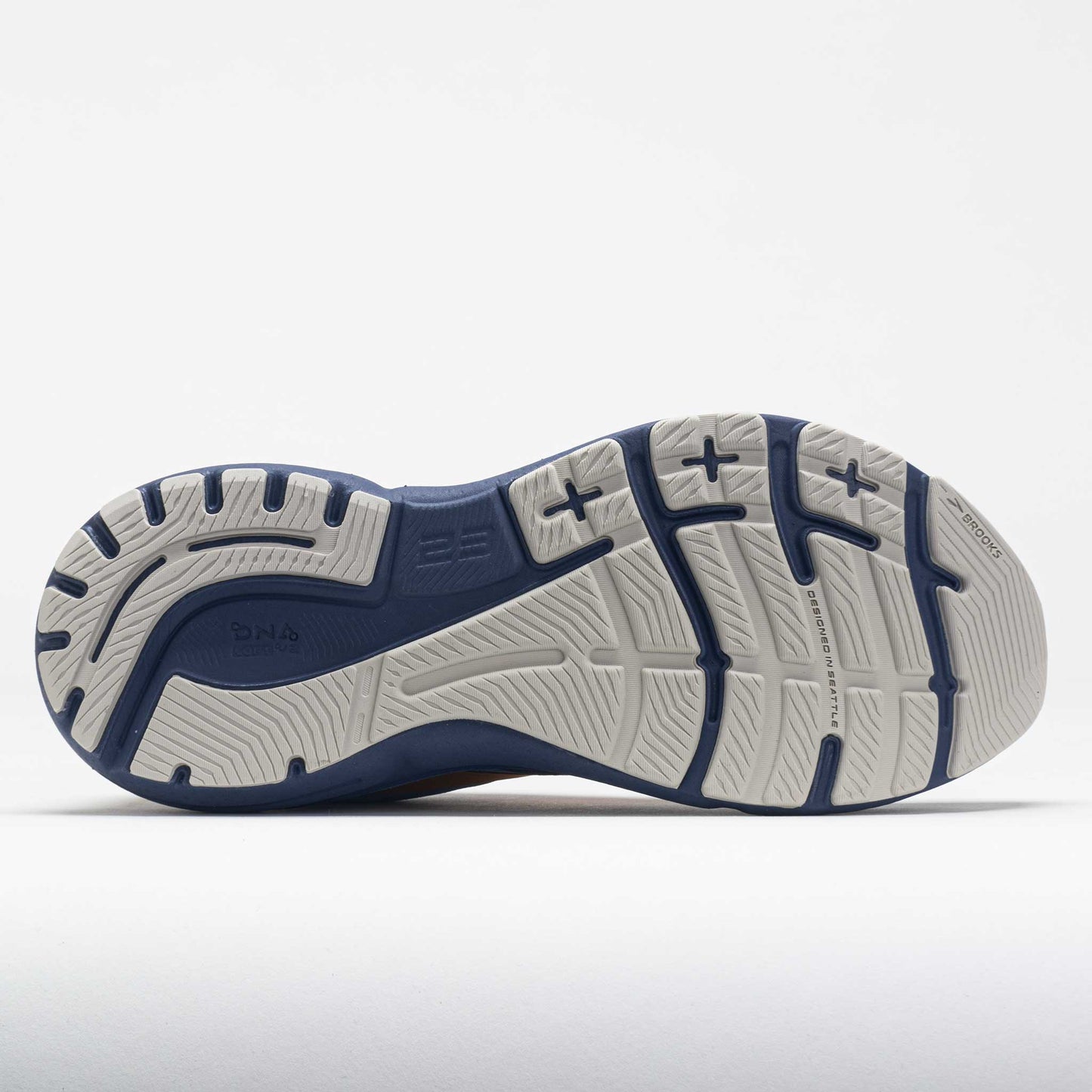 Brooks Adrenaline GTS 23 Men's  Grey/Crown Blue/Orange