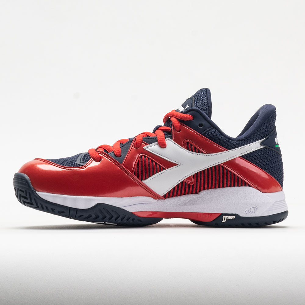 Diadora B.Icon 2 Junior Blue Corsair/White/Fiery Red