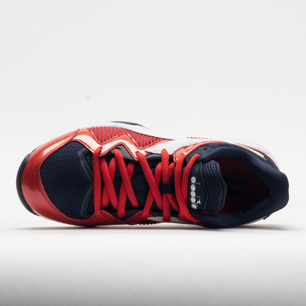 Diadora B.Icon 2 Junior Blue Corsair/White/Fiery Red