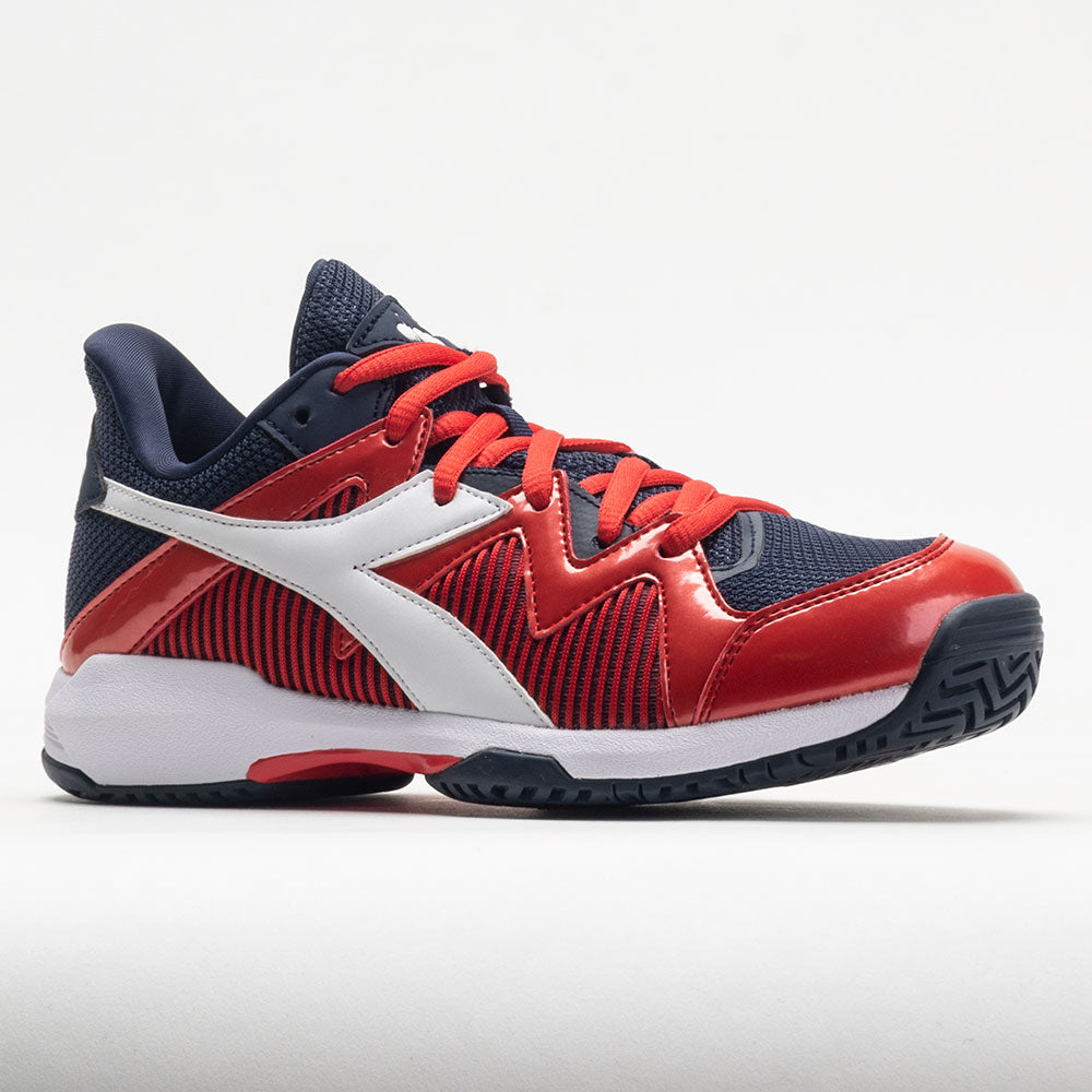 Diadora B.Icon 2 Junior Blue Corsair/White/Fiery Red