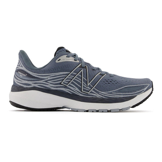 Men's New Balance Fresh Foam X 860v12, Ocean grey/Light Slate and Black, 11 D Medium