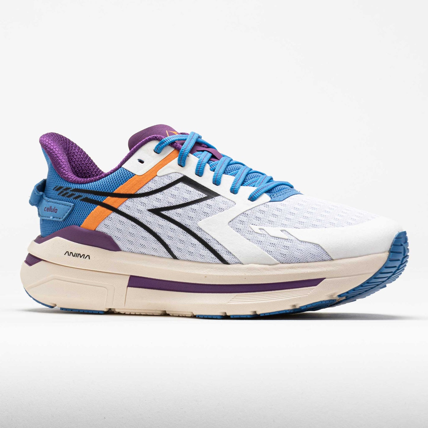 Diadora Cellula Men's White/Pacific Coast/Sunset Purple