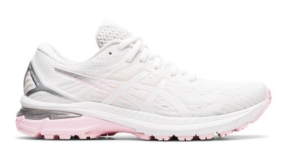 Women's Asics GT-2000 9, White/Pink Salt, 9.5 B Medium