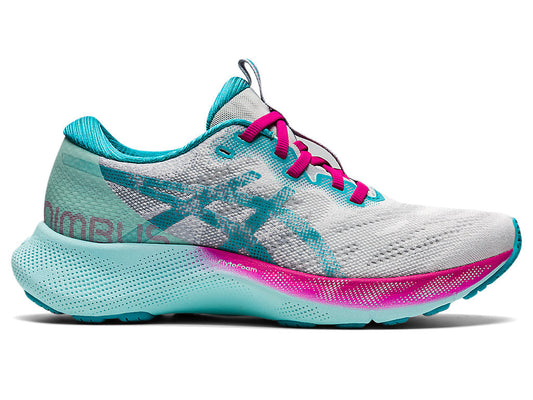 Women's Asics Gel-Nimbus Lite, Polar Shade/Lagoon, 9 B Medium