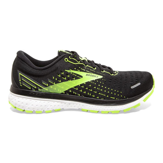 Men's Brooks Ghost 13, Black/Nightlife/White, 11.5 2E Wide
