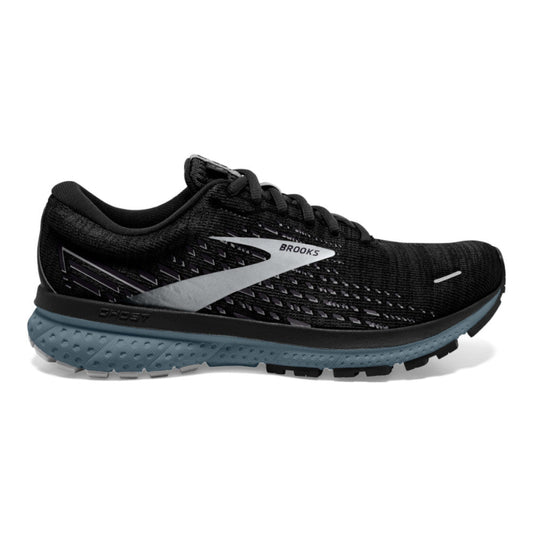 Men's Brooks Ghost 13, Black/Grey/Stormy, 13 D Medium