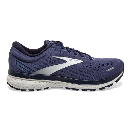Men's Brooks Ghost 13, Deep Cobalt/Grey/Navy, 14 D Medium