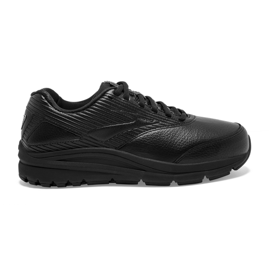 Women's Brooks Addiction Walker 2, Black/Black, 10.5 D Wide