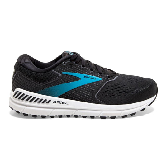 Women's Brooks Ariel '20, Black/Blue, 7.5 B Medium