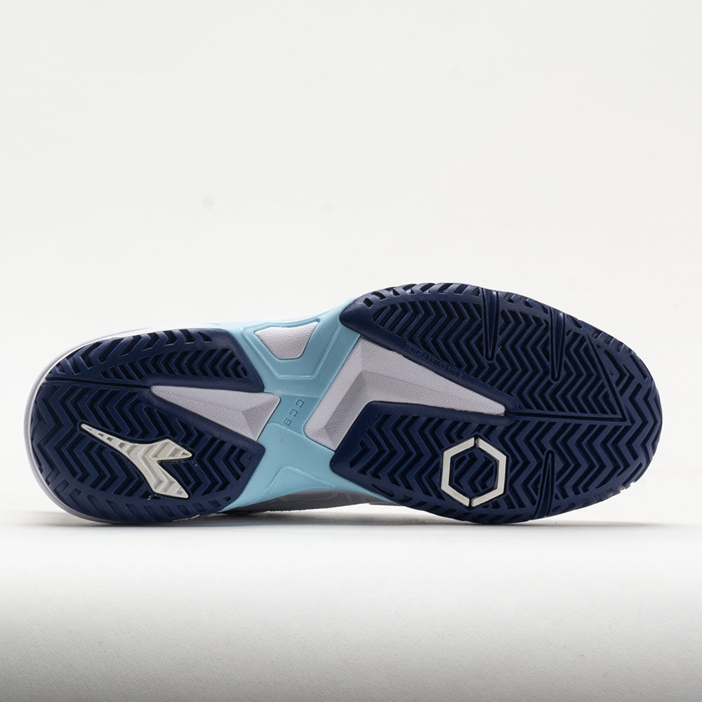 Diadora Trofeo 2 AG Pickleball Women's  White/Blueprint/Pink Yarrow