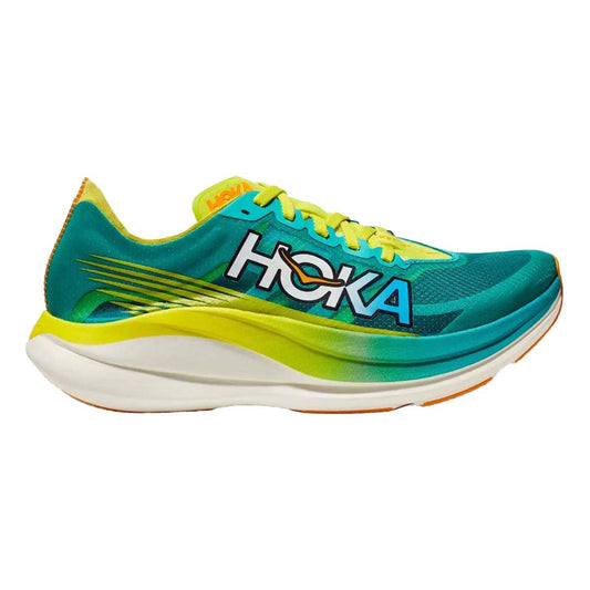 Men's Hoka One One Rocket X 2, Ceramic/Evening Primrose, 9.5 D Medium