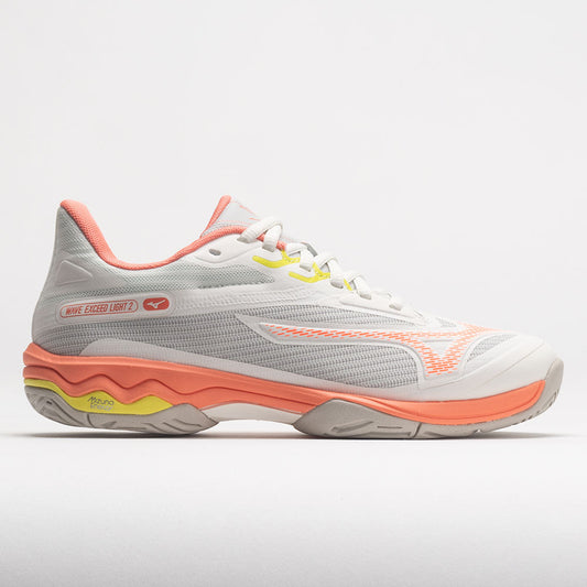 Mizuno Wave Exceed Light 2 AC Women's  Snow White/Fusion Coral