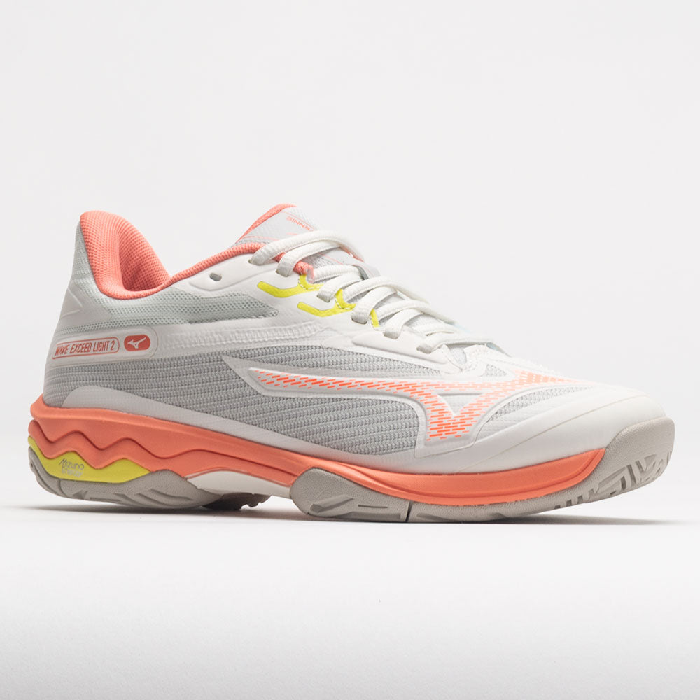 Mizuno Wave Exceed Light 2 AC Women's  Snow White/Fusion Coral