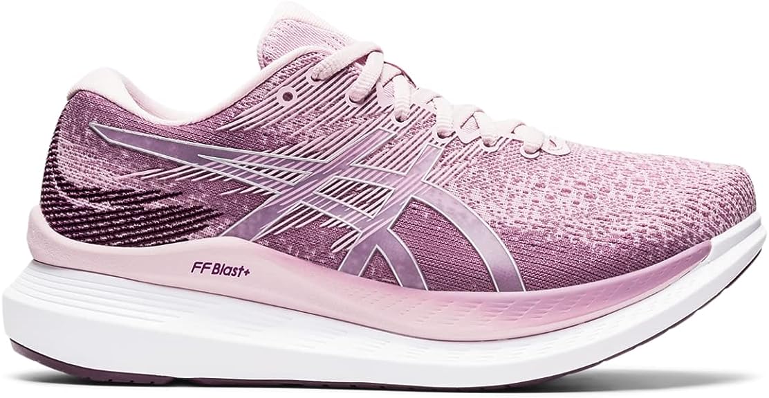 Women's Asics GlideRide 3, Rosequartz/Deep Plum, 8 B Medium