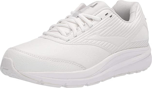 Women's Brooks Addiction Walker 2, White/White, 7 B Medium