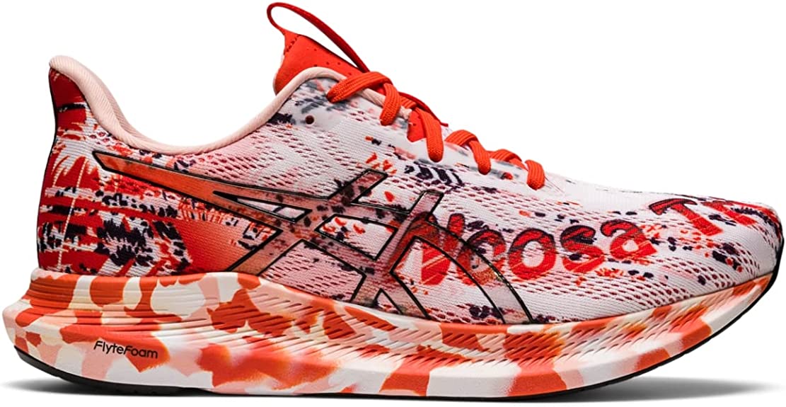 Women's Asics Noosa Tri 14, White/Black, 9.5 B Medium