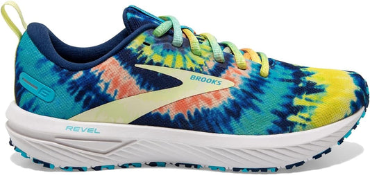 Women's Brooks Revel 6, Blue/Bachelor Button/White, 8 B Medium