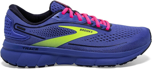 Women's Brooks Trace 2, Blue/Pink/Nightlife, 9.5 B Medium