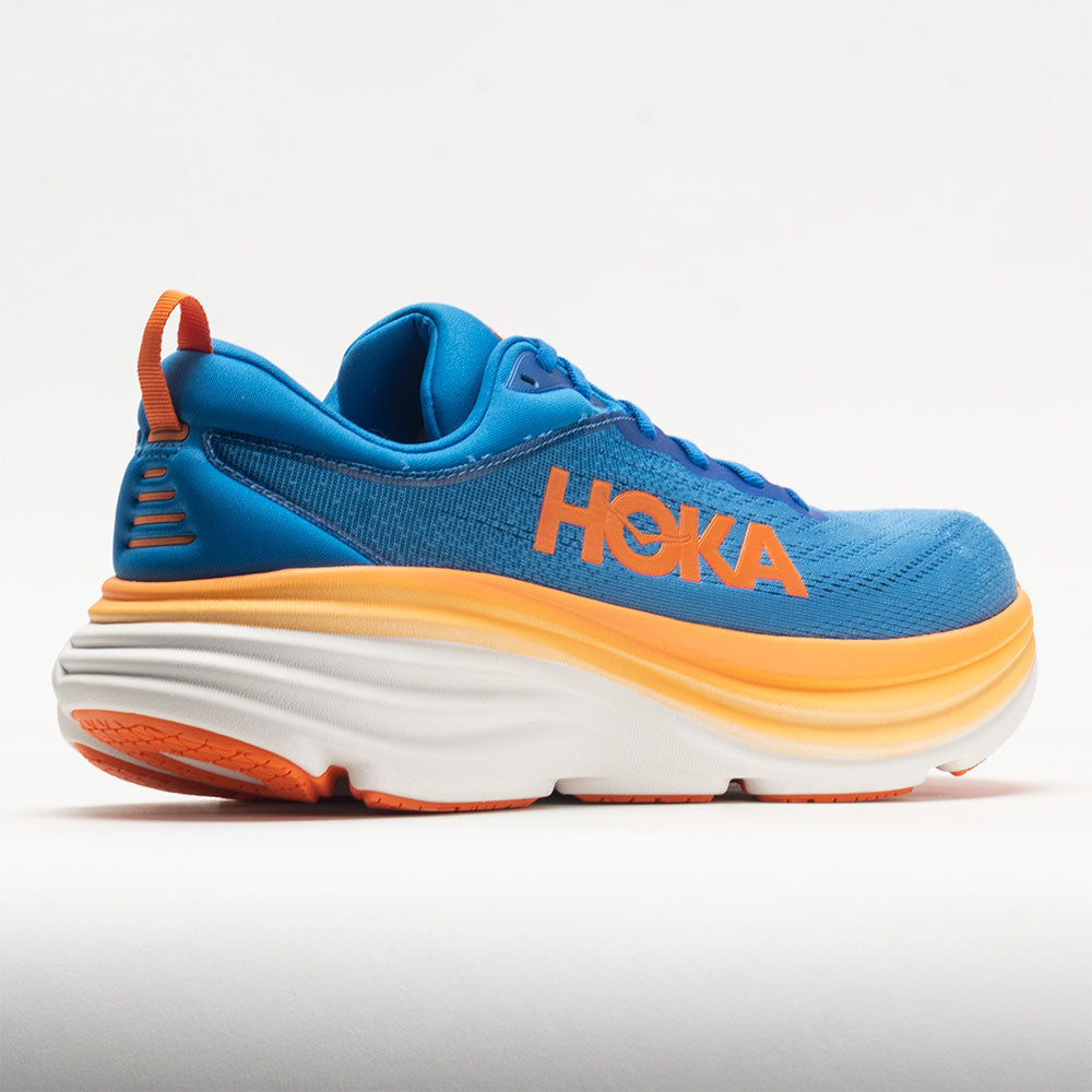 HOKA Bondi 8 Men's  Coastal Sky/Vibrant Orange