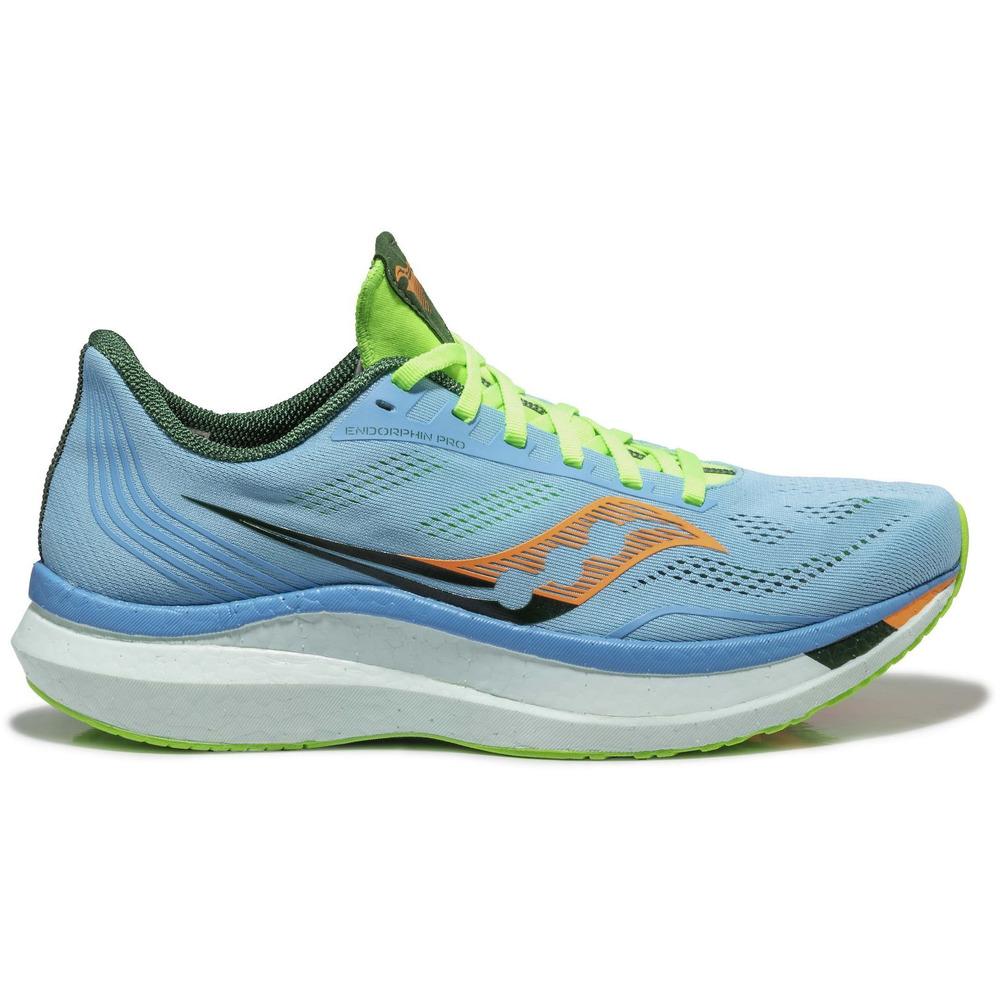 Men's Saucony Endorphin Pro, Future/Blue, 12 Medium
