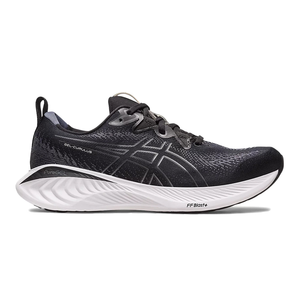 Men's Asics Gel-Cumulus 25, Black/Carrier Grey, 12.5 D Medium