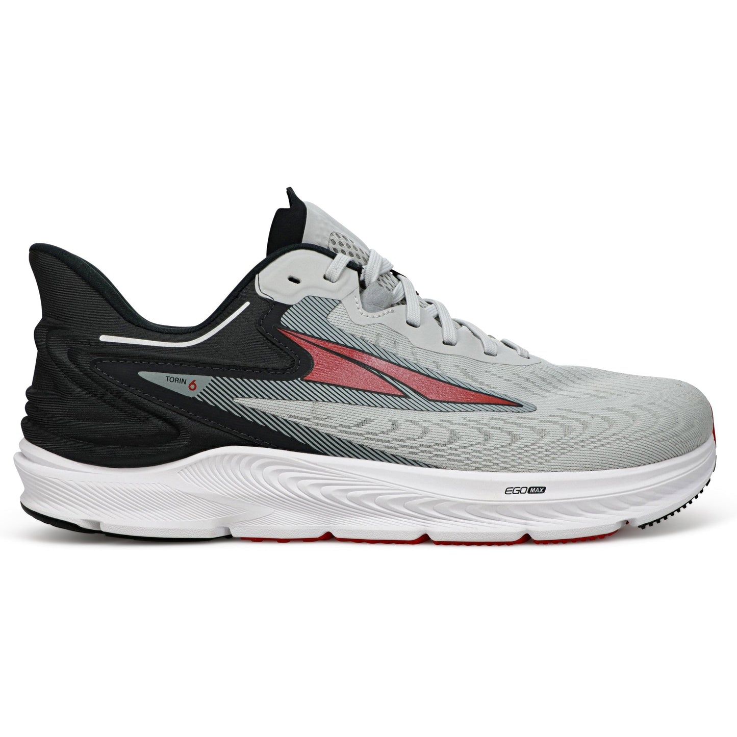 Men's Altra Torin 6, Gray/Red, 11.5 D Medium