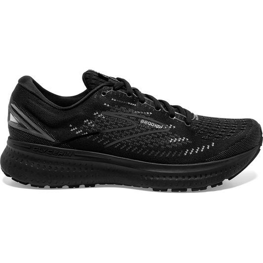 Men's Brooks Glycerin 19, Black/Ebony, 12.5 D Medium