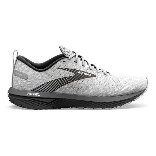 Men's Brooks Revel 6, Alloy/Primer Grey/Oyster, 13 D Medium