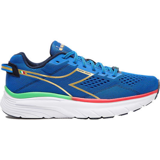 Men's Diadora Equipe Atomo, Royal Blue/Gold, 11.5 D Medium