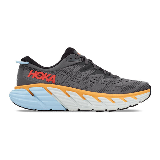 Men's Hoka One One Gaviota 4, Castlerock/Anthracite, 12 D Medium