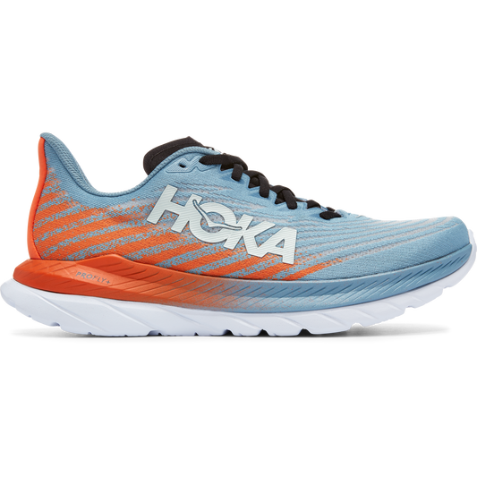 Men's Hoka One One Mach 5, Mountain Spring/Puffins Bill, 12.5 D Medium