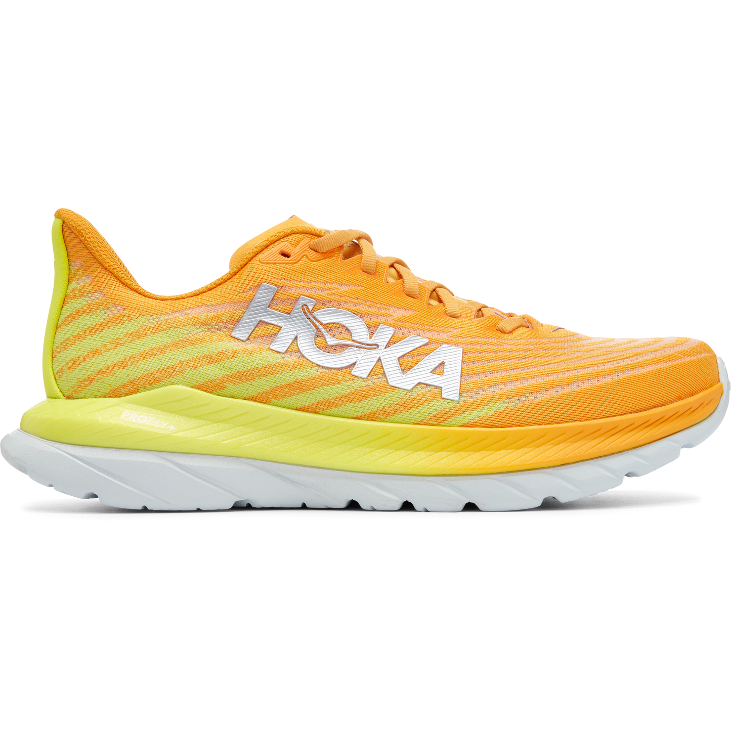 Men's Hoka One One Mach 5, Radiant Yellow/Evening Primrose, 12 D Medium