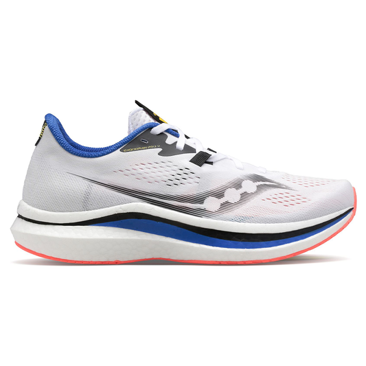 Men's Saucony Endorphin Pro 2, White Black Vices, 9.5 D Medium