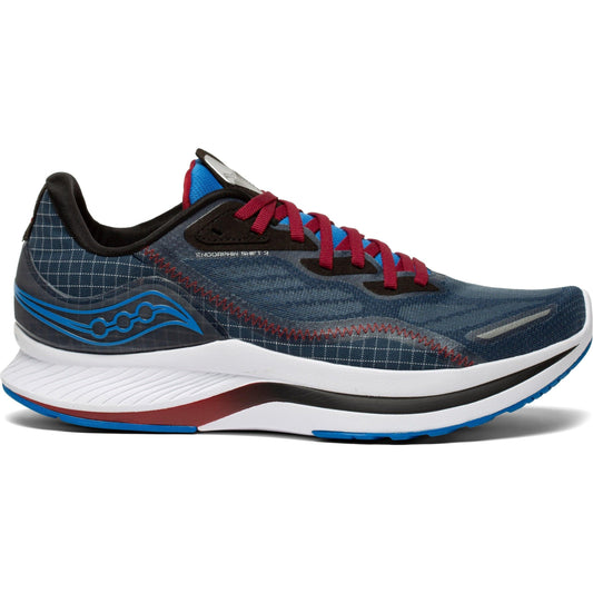 Men's Saucony Endorphin Shift 2, Space/Mulberry, 11.5 D Medium