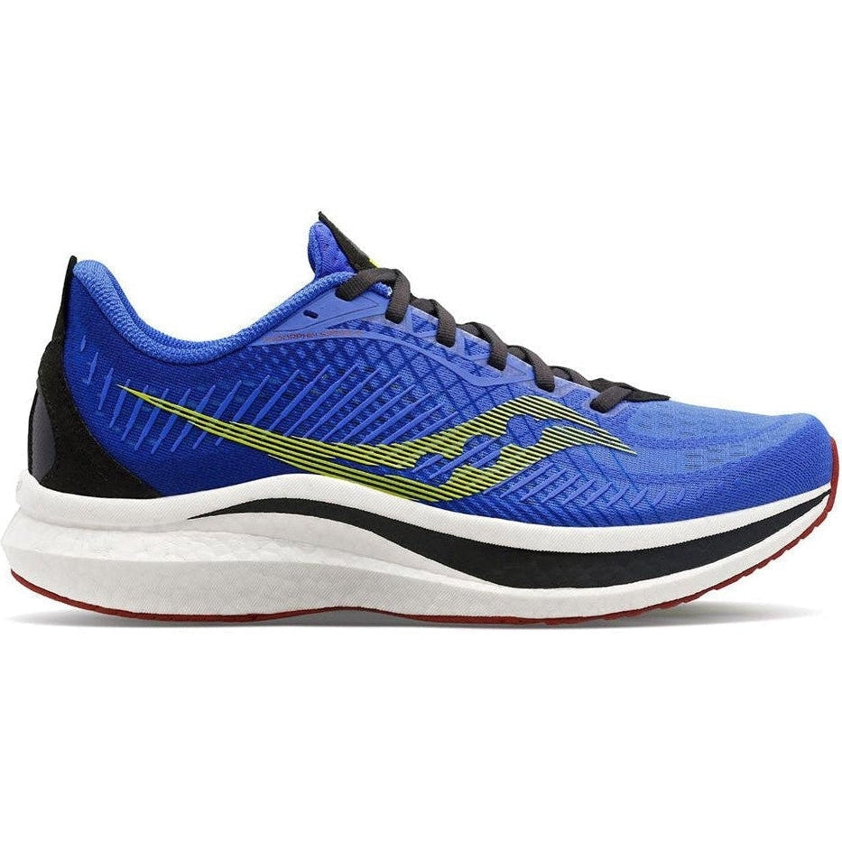 Men's Saucony Endorphin Speed 2, BLUE RAZ/ACID, 12 D Medium