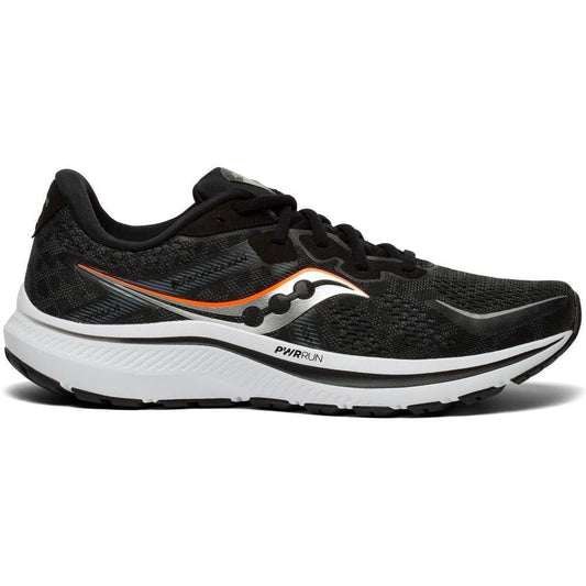 Men's Saucony Omni 20, Black/White, 11.5 D Medium