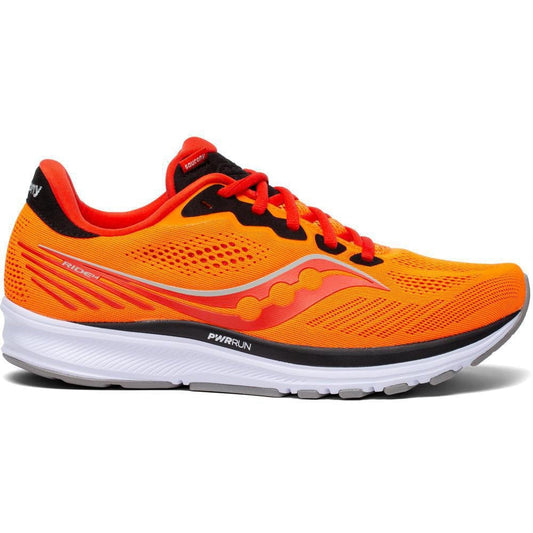 Men's Saucony Ride 14, Vizi/Scarlet, 9 D Medium