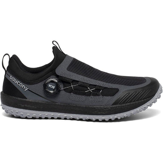 Men's Saucony Switchback 2, Black/Charcoal, 11 D Medium