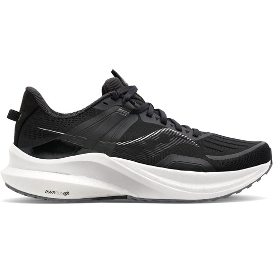 Men's Saucony Tempus, Black/Fog, 9.5 D Medium
