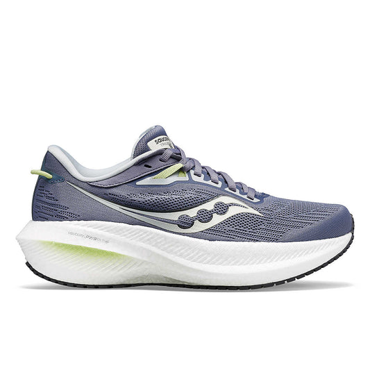 Women's Saucony Triumph 21, Iris/Fern, 7 B Medium