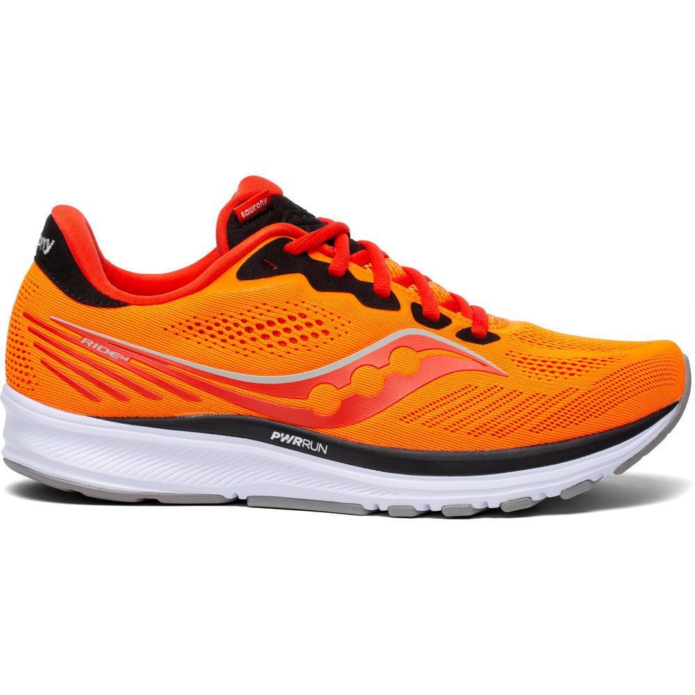 Men's Saucony Ride 14, Vizi/Scarlet, 9.5 D Medium