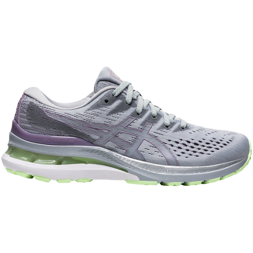 Women's Asics Gel-Kayano 28, Piedmont Grey/Soft Lavender, 12.5 B Medium