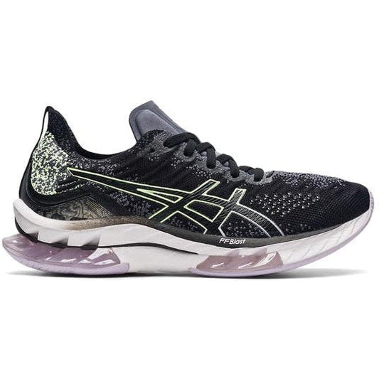 Women's Asics Gel-Kinsei Blast, Black/Illuminate Yellow, 10.5 B Medium