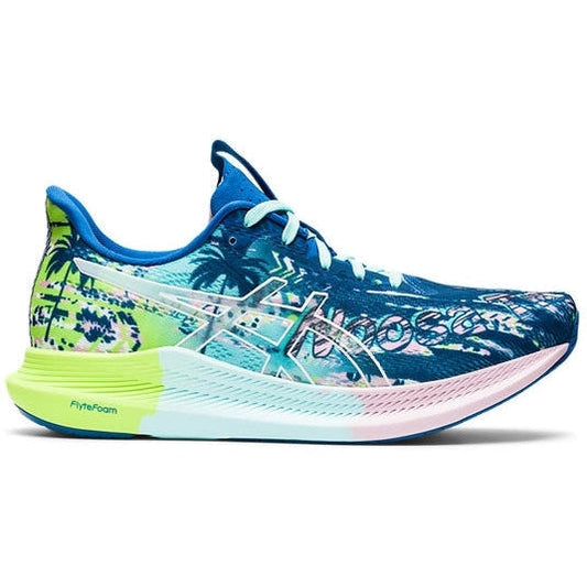 Women's Asics NOOSA TRI 14, Lake Drive/White, 7.5 B Medium