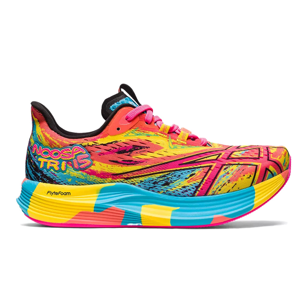Women's Asics Noosa TRI 15, Aquarium/Vibrant Yellow, 10.5 B Medium