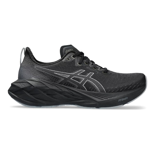 Women's Asics Novablast 4, Black/Graphite Grey, 7 B Medium