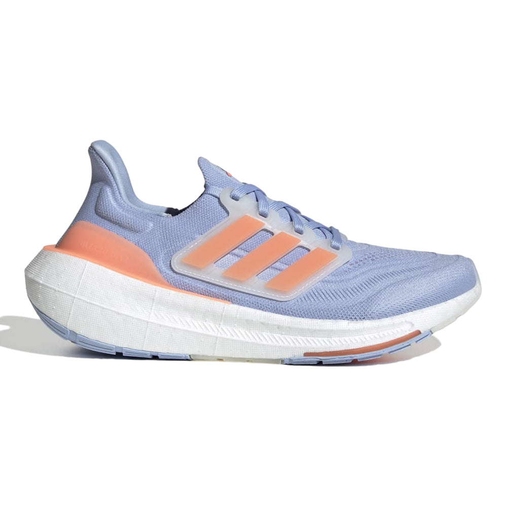 Women's Adidas Ultraboost Light, Blue Dawn/Coral Fusion/Blue Fusion, 12 B Medium