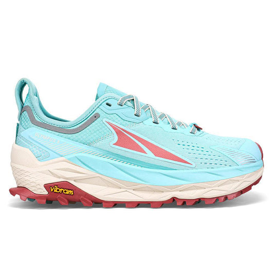 Women's Altra Olympus 5, Light Blue, 9.5 B Medium